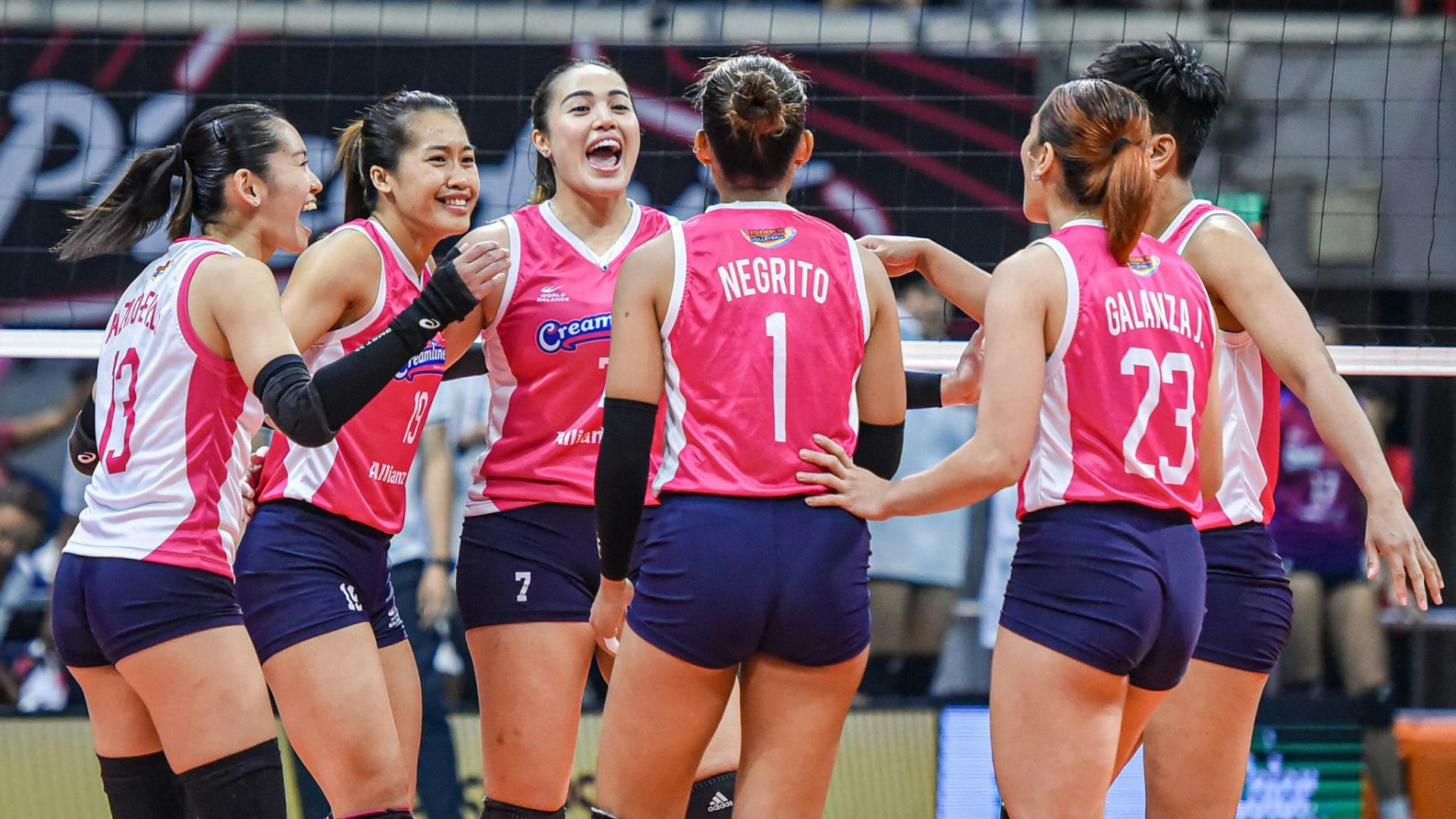 Creamline goes up against former F2 Logistics spiker during exhibition match in Canada